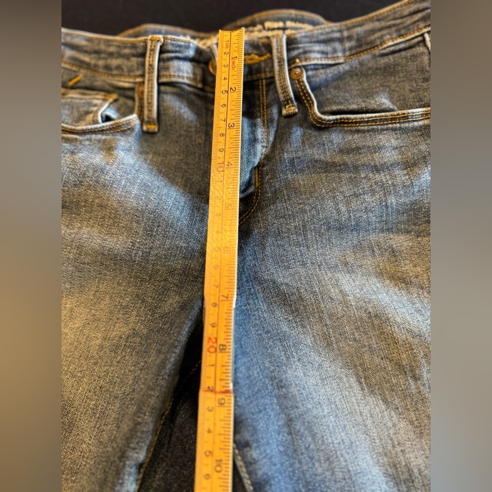 Mossimo Supply Co. Dark Blue High Rise Skinny Jeans. Sz 00 - Picture 2 of 7